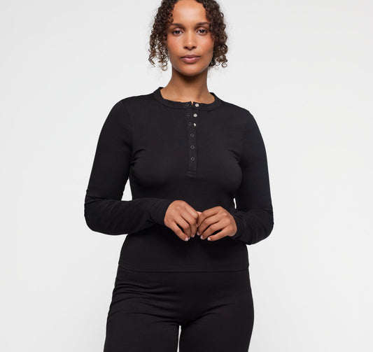 Everyday Henley Long Sleeve