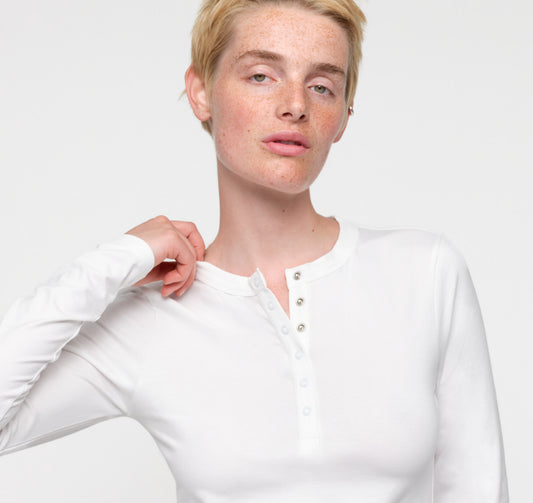 Everyday Henley Long Sleeve