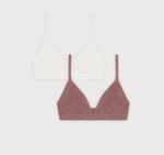 Flex Triangle Bralette 2-Pack