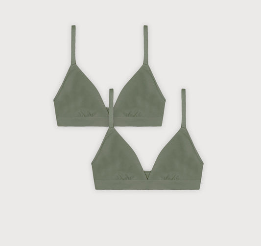 Flex Triangle Bralette 2-Pack