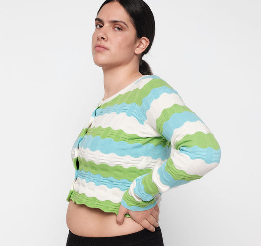 Soft Knit Textured Cardigan