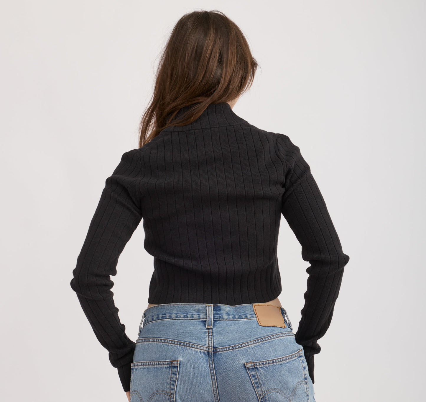 Soft Knit Rib Track Jacket