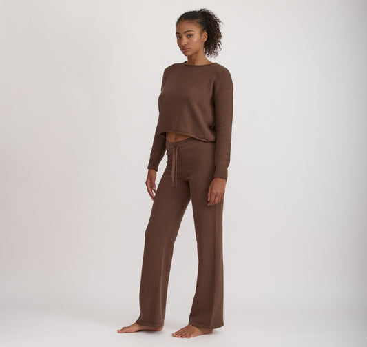 True Knit Wide Leg Pants