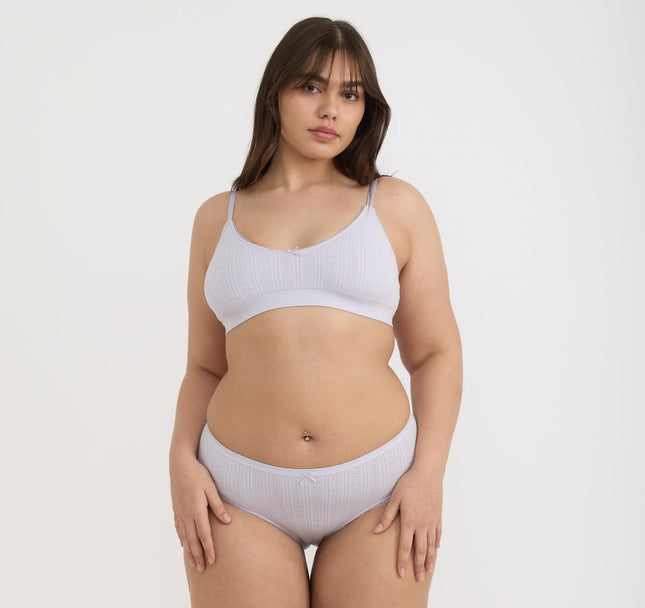 Pointelle Bralette