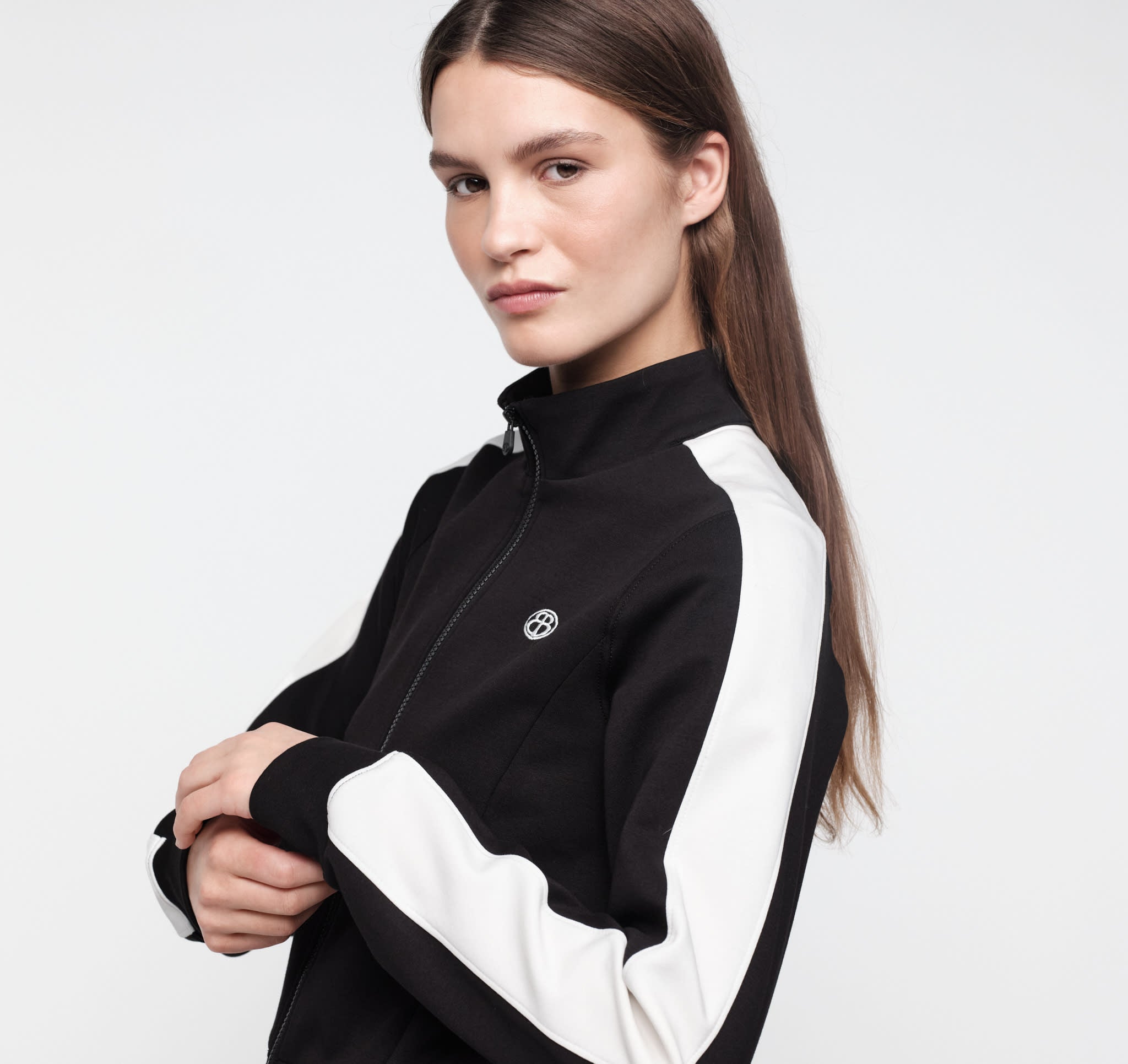 Track Zip Up Jacket - Black | Only €39 | Organic Basics