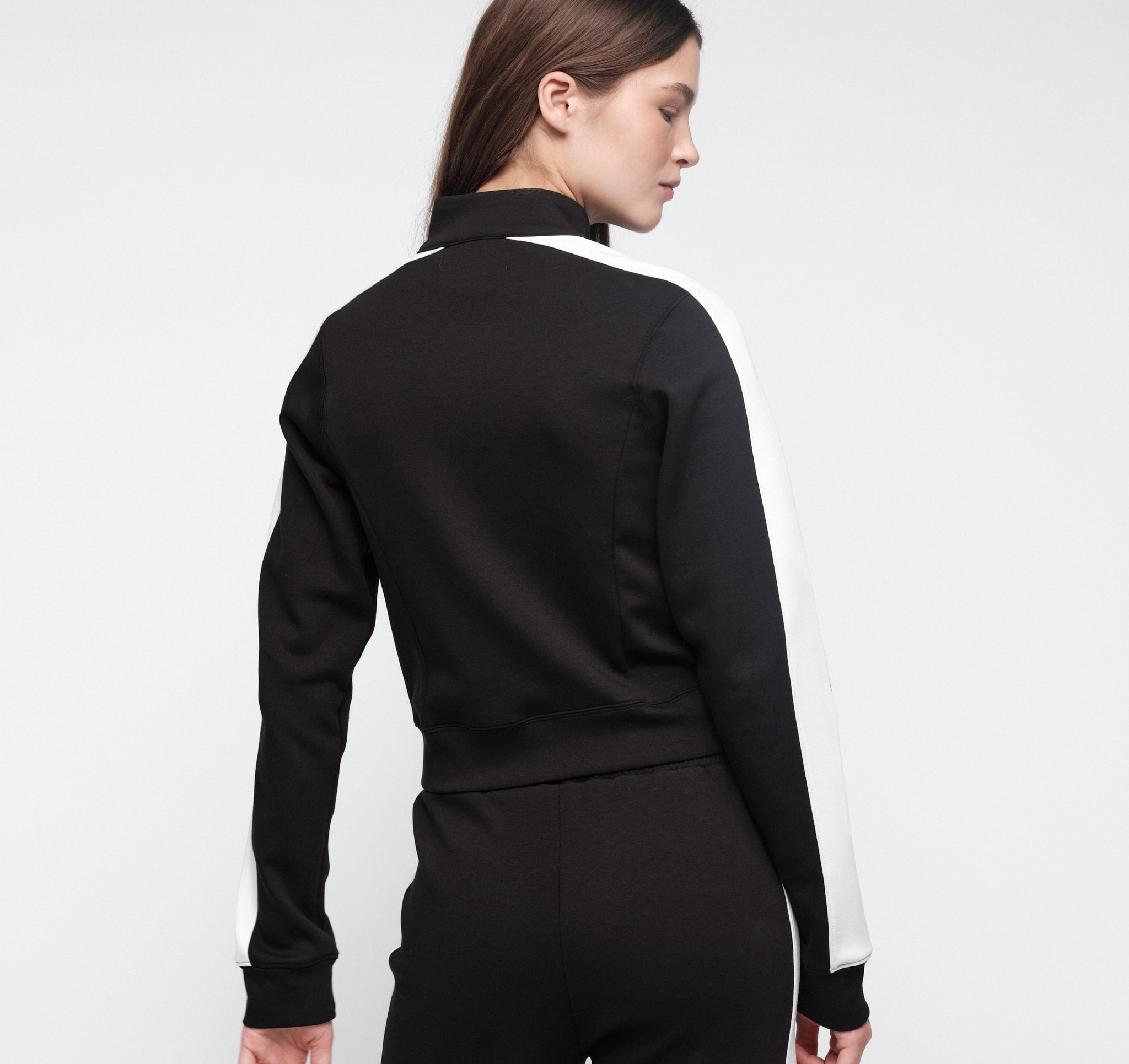 Track Zip Up Jacket - Black | Only €39 | Organic Basics
