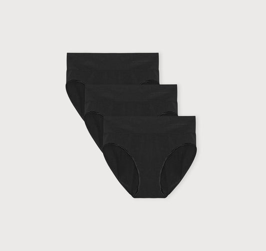 Smooth High-Leg Briefs 3-Pack