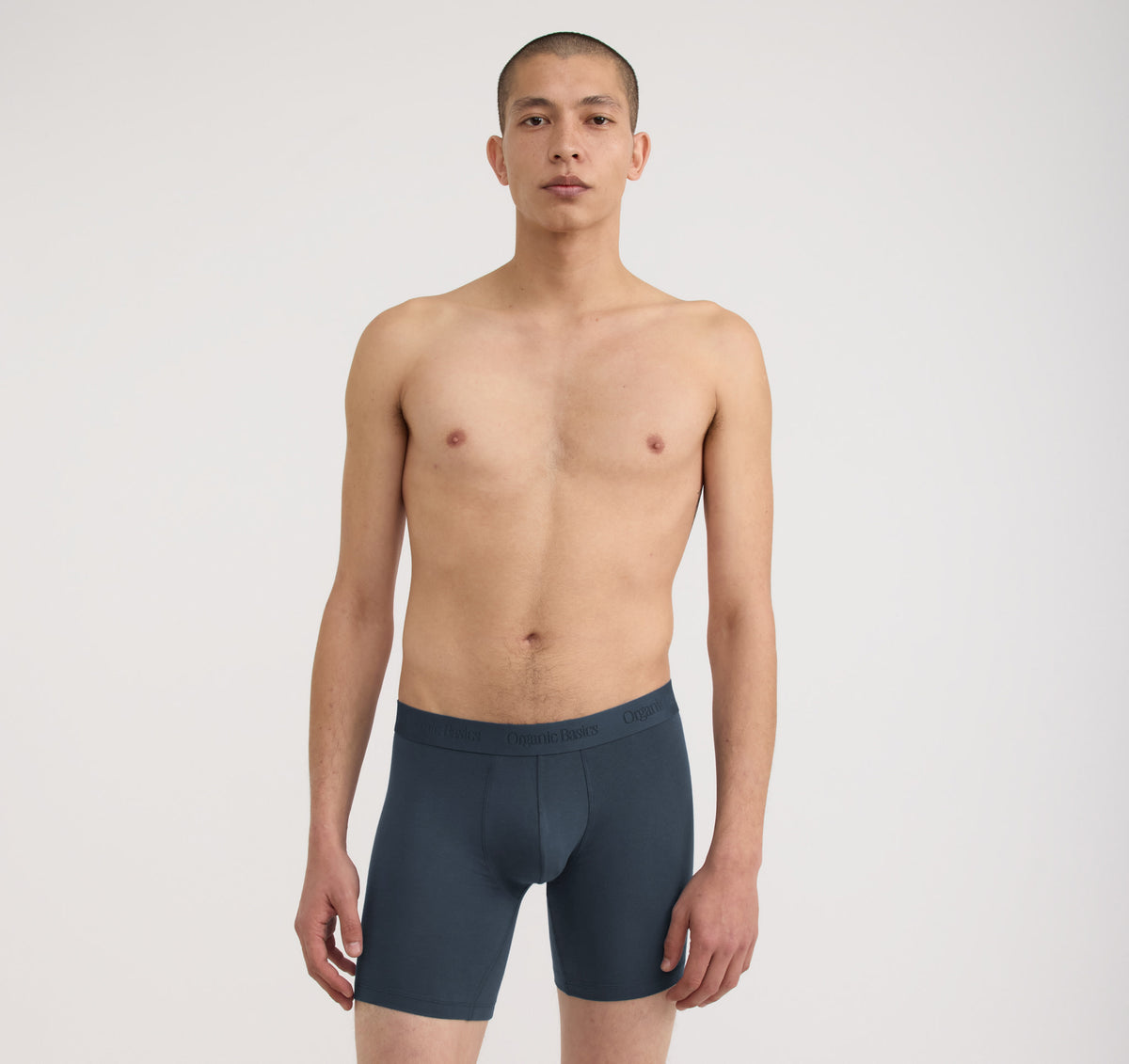 Core Boxer Briefs 9-Pack - Pavement / Thunder / Cloudy Blue – organic cotton – view 3