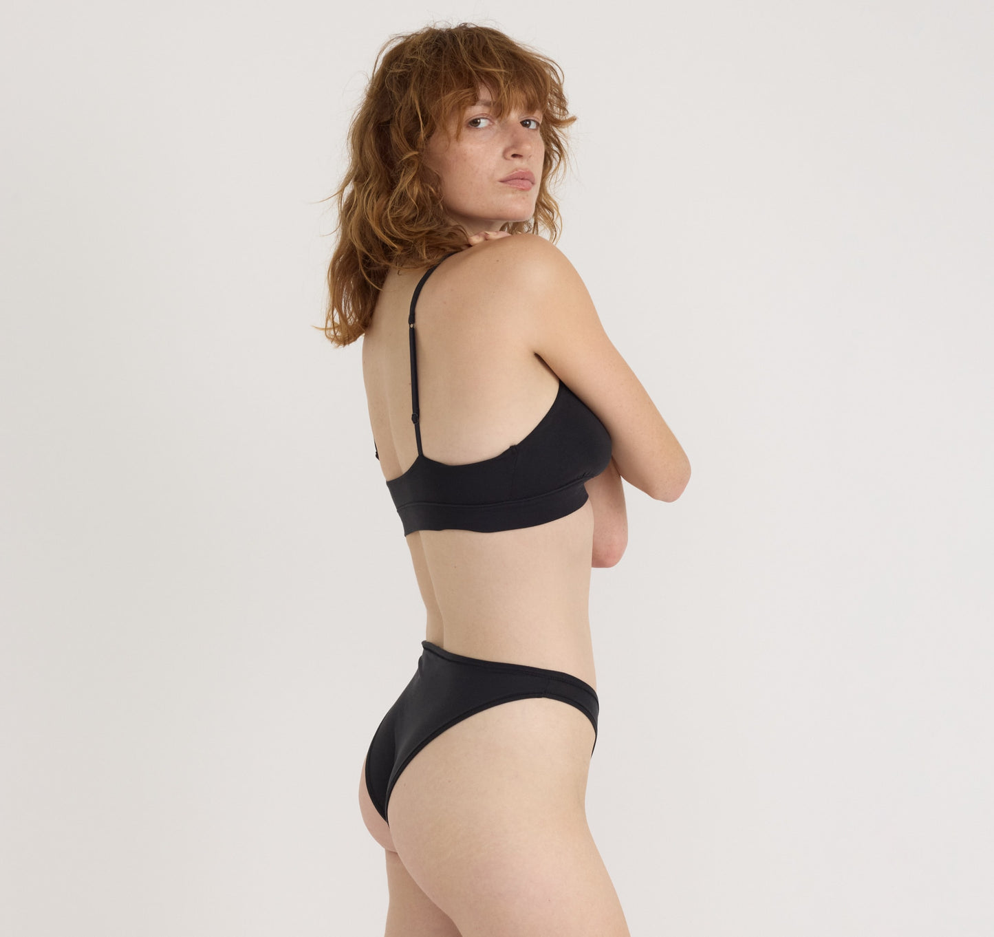 Soft Touch Veil High-Leg Briefs