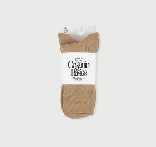 Core Crew Rib Socks 3-Pack