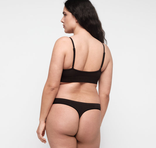 Seamless Waffle Triangle Bralette