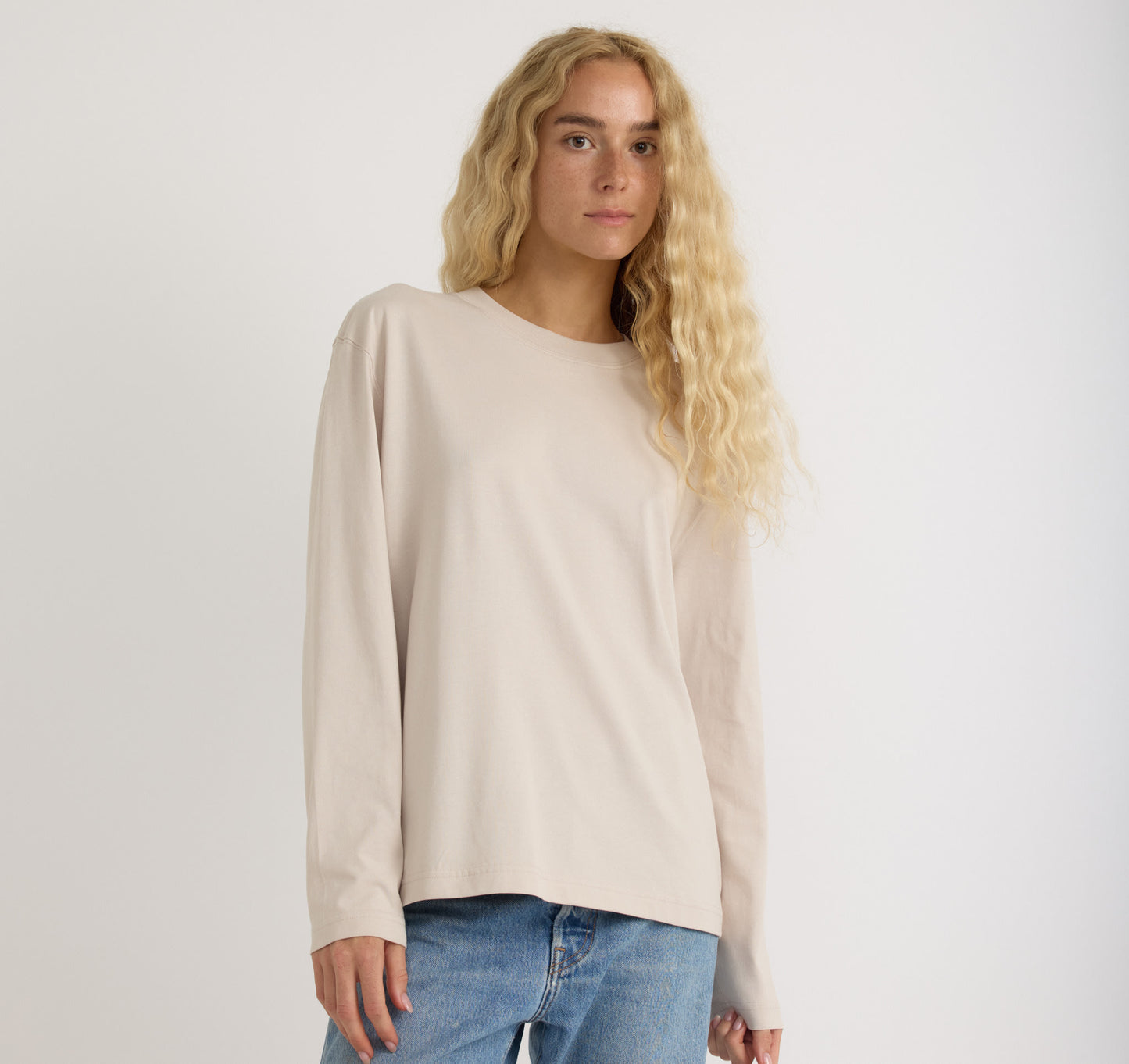 True Heavy Boxy Long Sleeve Tee