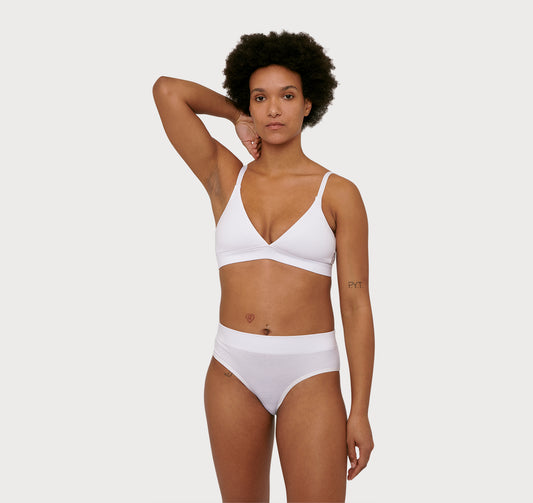 Women's organic bra bikini set  Shop organic lingerie from Canada – econica