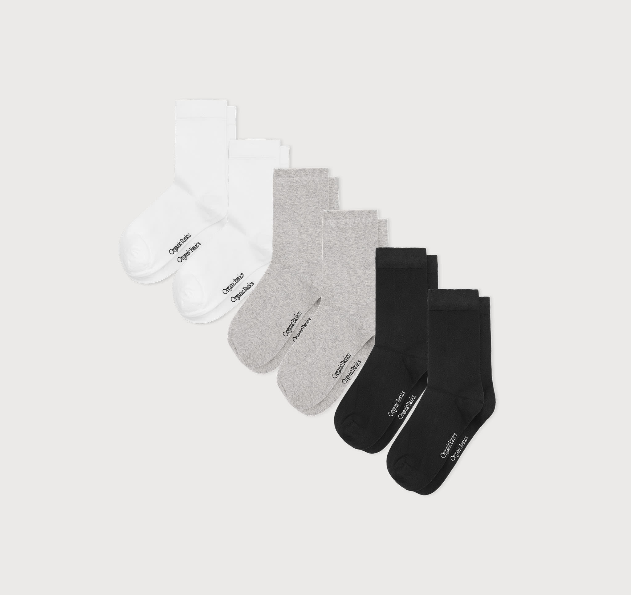 Core Crew Socks 6-pack | Only € 33 | Organic Basics