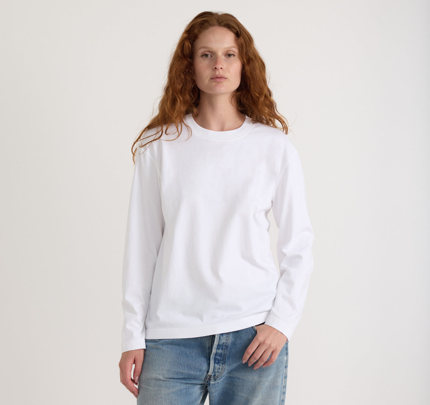 True Heavy Boxy Long Sleeve Tee