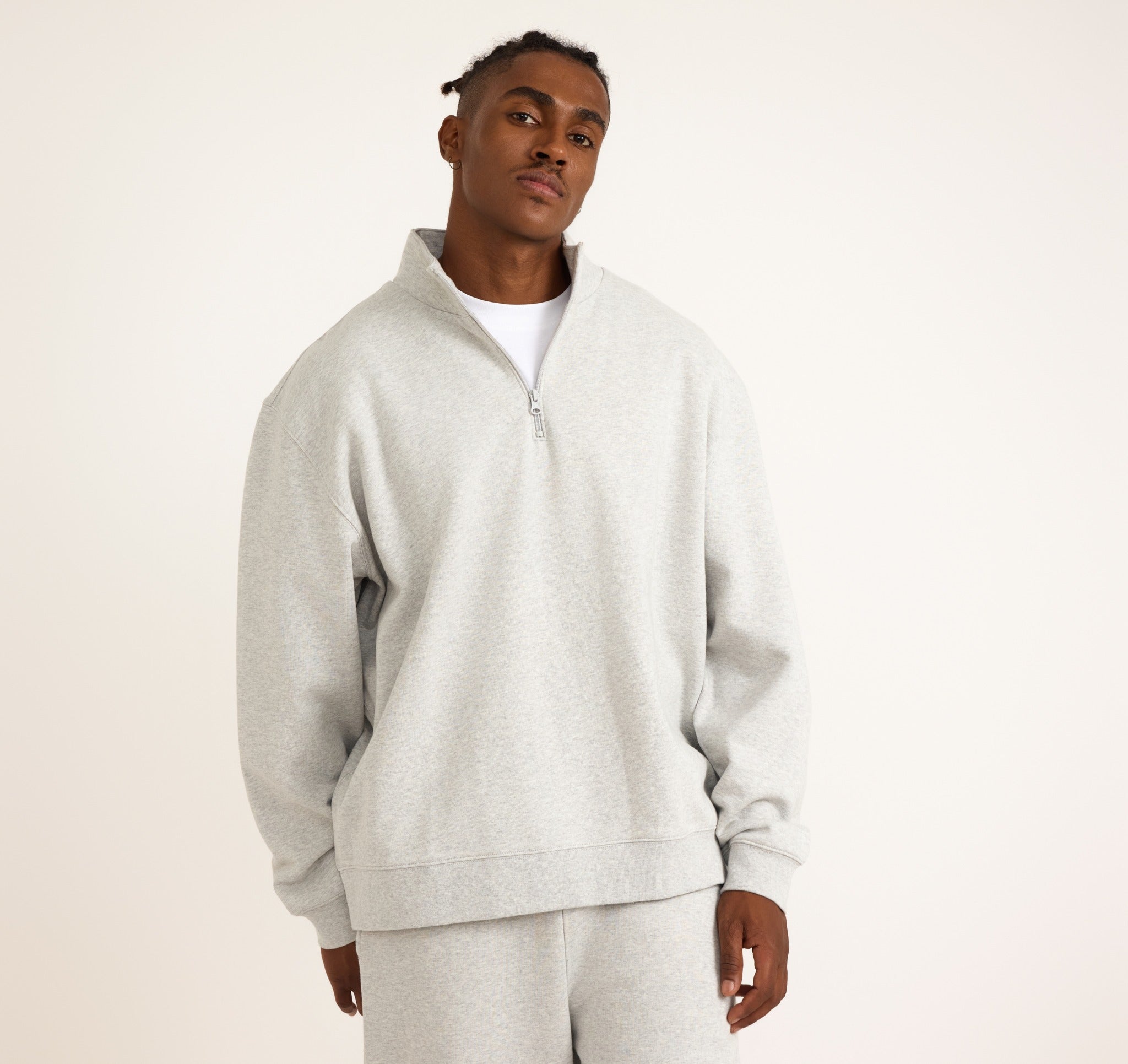 トップス Blanc YM/ Wool half zip pullover blanc ym / Wool half zip pullover