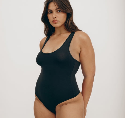 The Basics Bodysuit In Black – Aimaleigh's Boutique