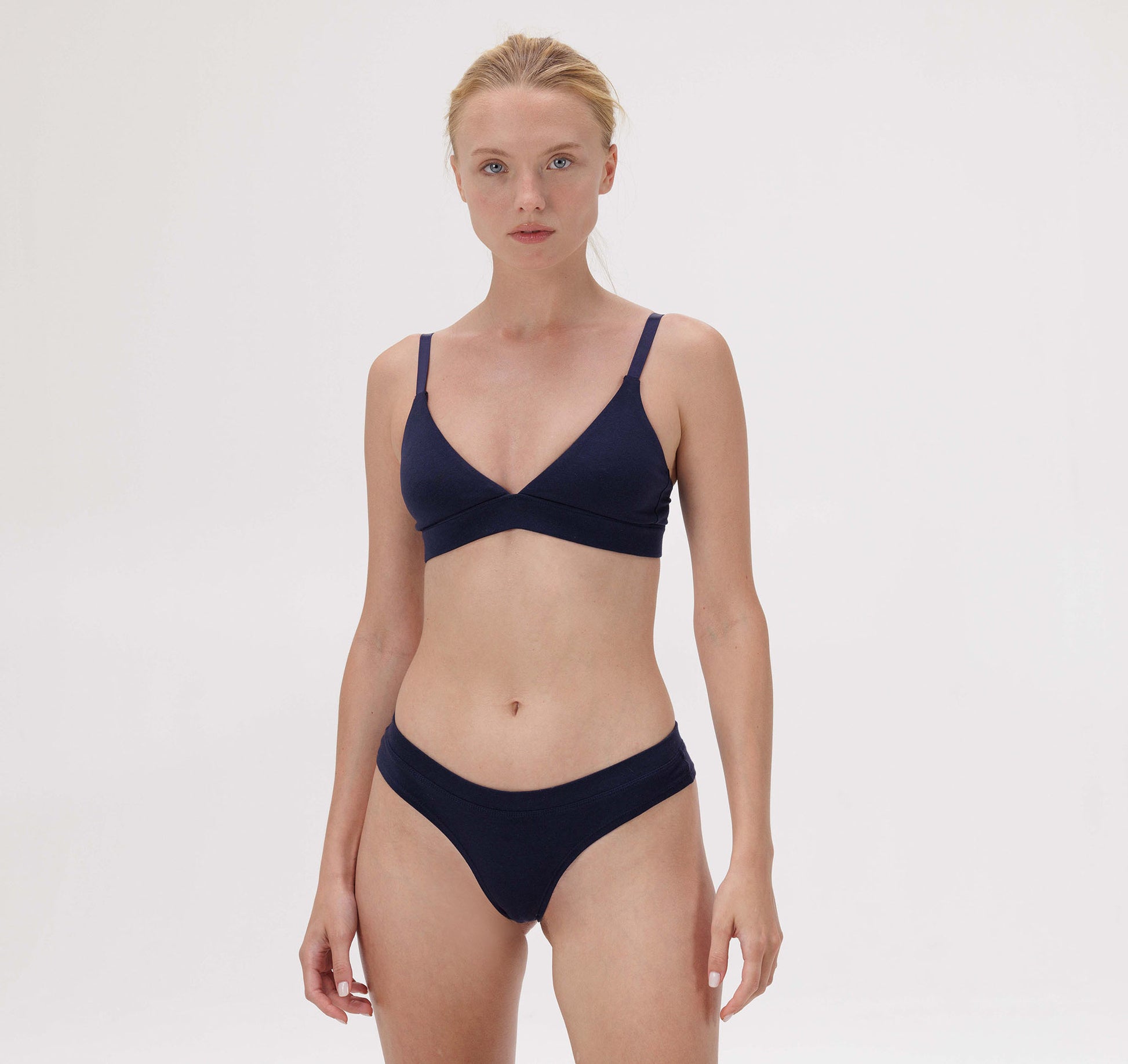 Get to know our Organic Cotton Triangle Padded Bra a little more