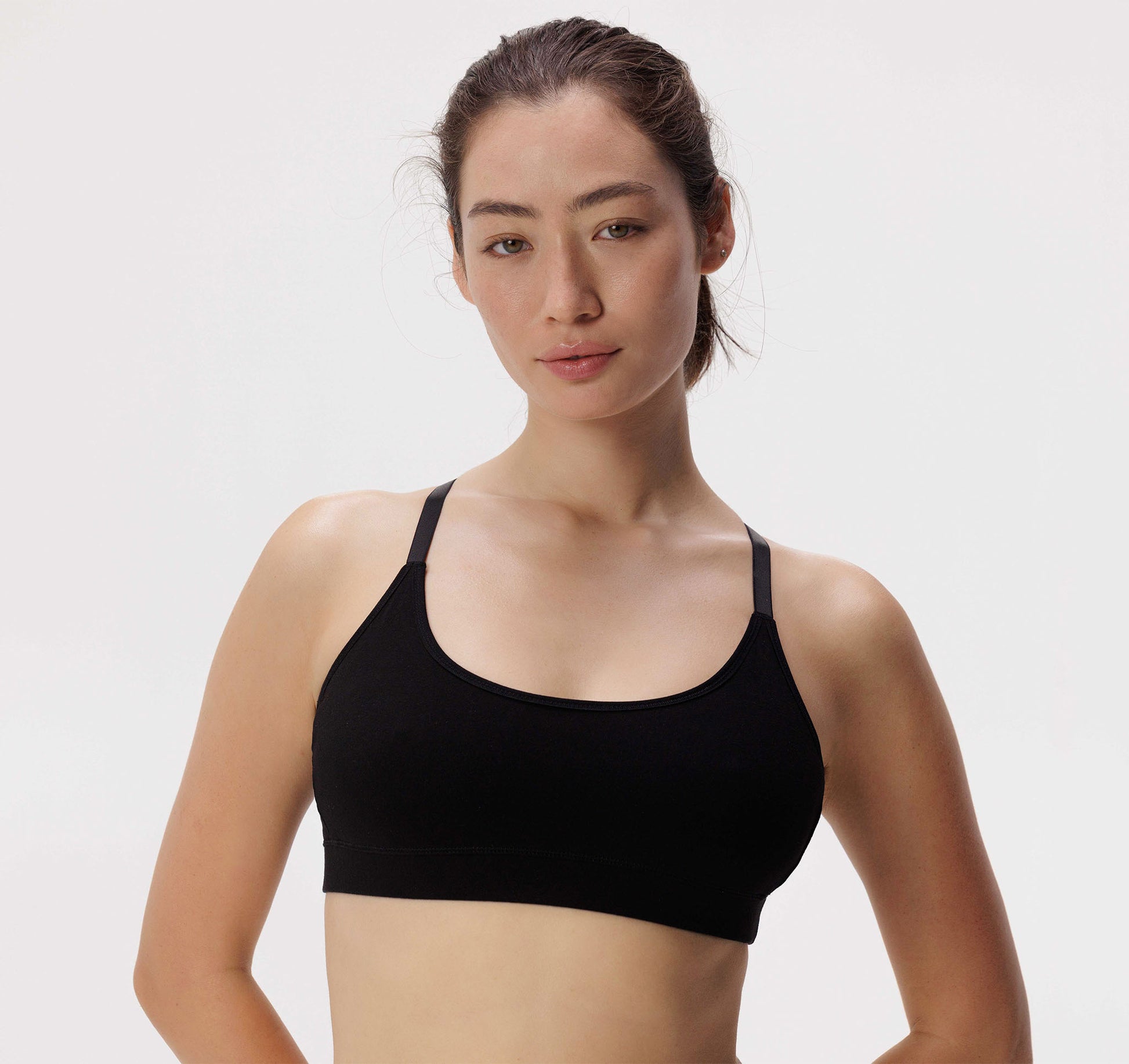 Buy Auletics Women Poly Cotton Soft Cup Wire Free Perfect Coverage, Double  Layer-Minimizer