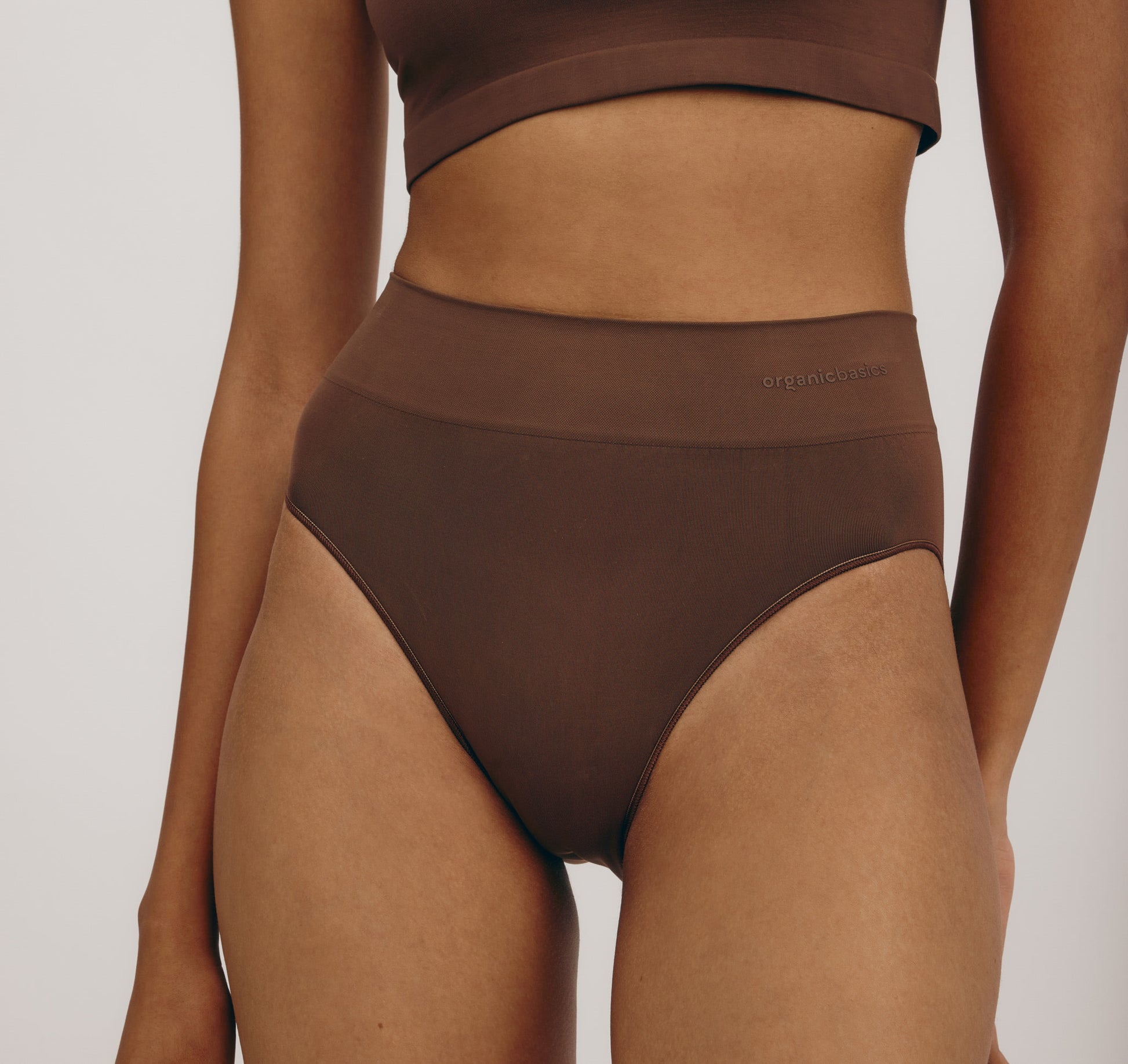 Women's Clearance Everyday High Cut Brief made with Organic Cotton
