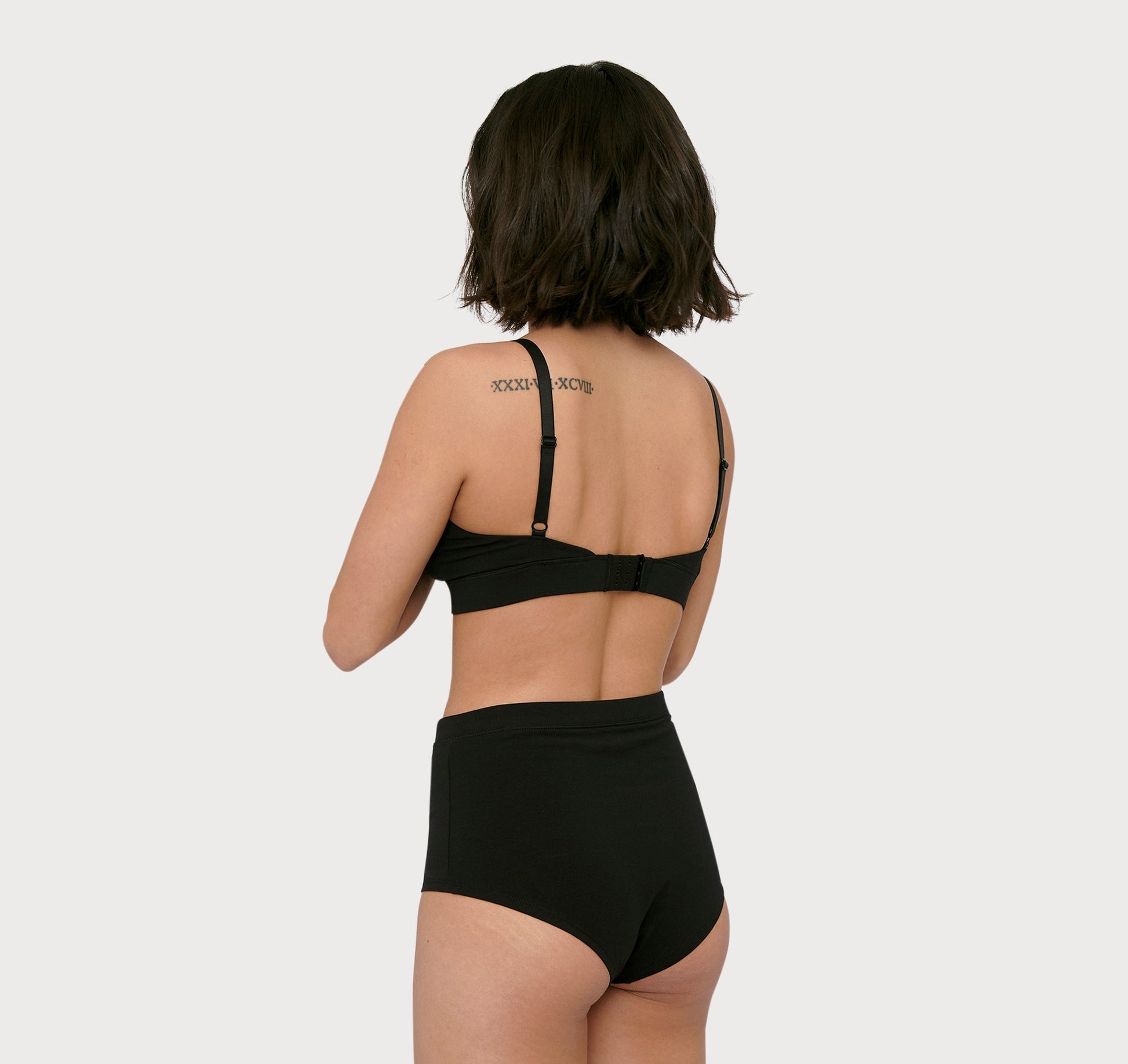 Ana High-Rise Undies in Black · Whimsy & Row ~ Sustainable