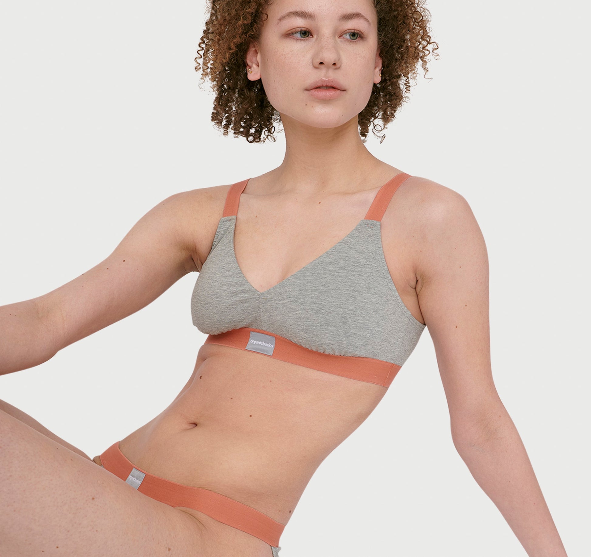 Buy Recycled Cotton Move Bralette | Fast Delivery | Organic Basics EU